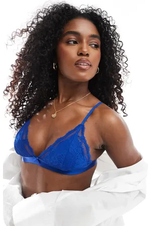 Cotton On Everyday lace triangle padded bralette in