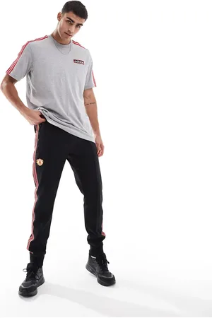 adidas Adidas Football Manchester United Icons trackpants in and red