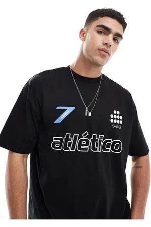 ASOS Oversized t-shirt with sports graphic in