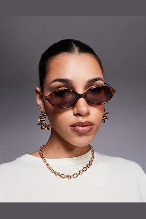 Aldo Javona oval sunglasses in tortoiseshell