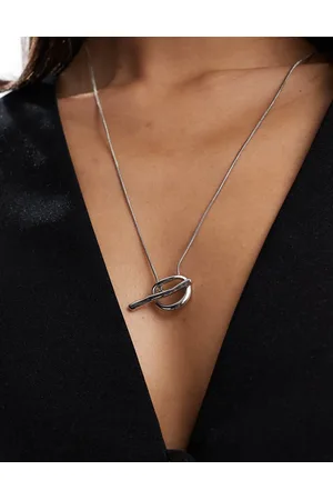 ASOS Lariat t-bar necklace in tone