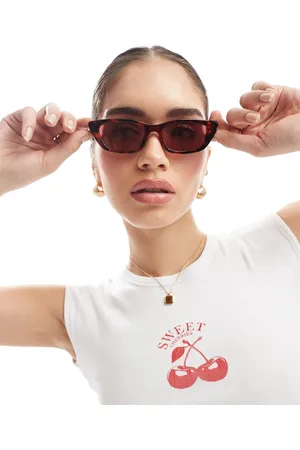 Aire Titania slim sunglasses in tort
