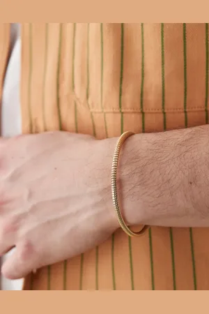 FADED FUTURE Omega chain cuff bangle in