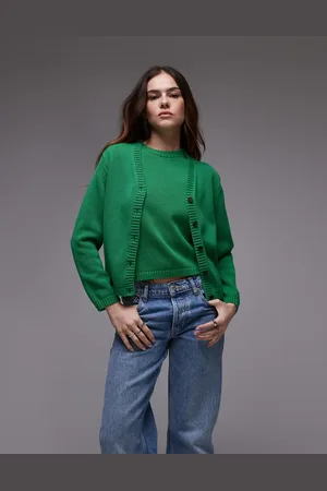 ARKET Co-ord knitted cardigan with button front in