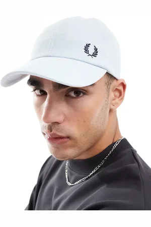 Fred Perry Classic pique baseball cap in ice