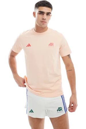 adidas Adidas Running Own The Run t-shirt in coral