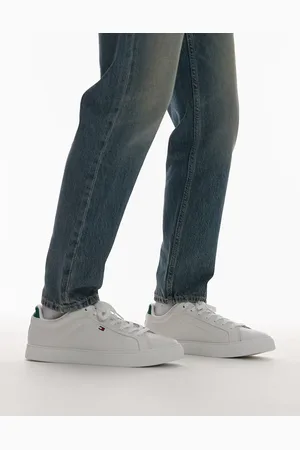 Tommy Hilfiger Icon leather court trainers in