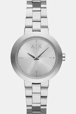 Armani Exchange Two-hand stainless steel watch in