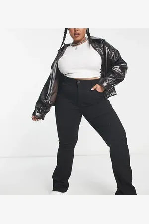 ONLY Sally high waisted flare jeans in