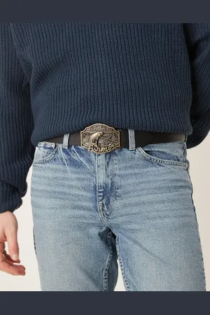 ASOS Burnished buckle belt in