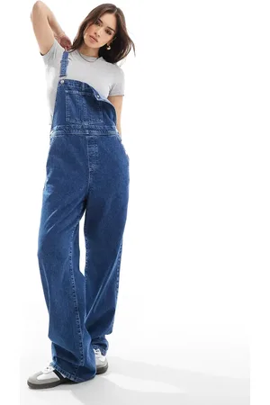 ASOS Classic denim dunagree in indigo wash
