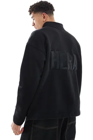 HERA Mens staple 1/4 zip sweater in