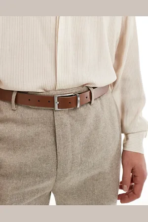 ASOS Tan smart reversible belt