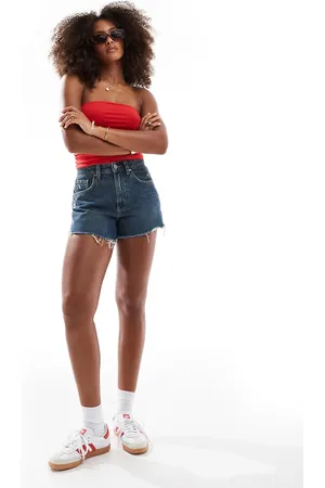 Cotton On Original cut off denim short in