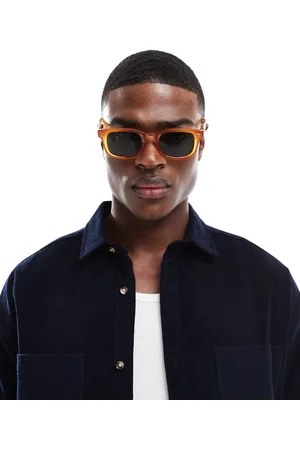 ASOS Retro sunglasses in amber