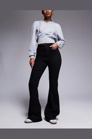 ASOS Sculpting super stretch flare jeans in