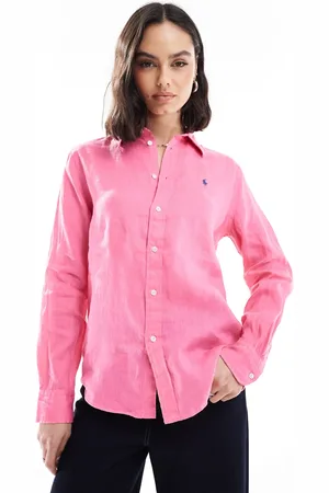 Ralph Lauren Linen shirt with logo in