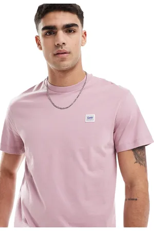Lee Workwear relaxed fit t-shirt in soft mauve