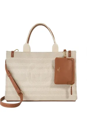 Dune Deltra tote bag in natural