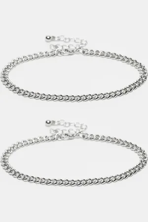 FADED FUTURE Pack of 2 chain bracelets in