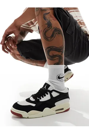 Jordan Nike Air 4 remastered trainers in and black