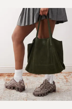 Barneys Originals Suede tote bag in
