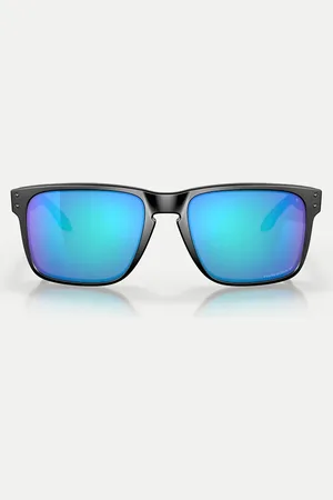 Oakley Holbrook™ xl square polarised sunglasses with blue mirrored lens in matte