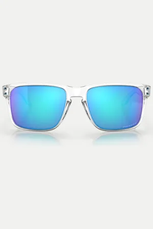 Oakley Holbrook™ xl square polarised sunglasses with blue mirrored lens in polished