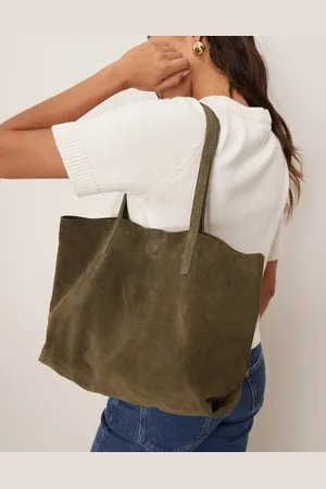 Barneys Originals Suede tote bag in