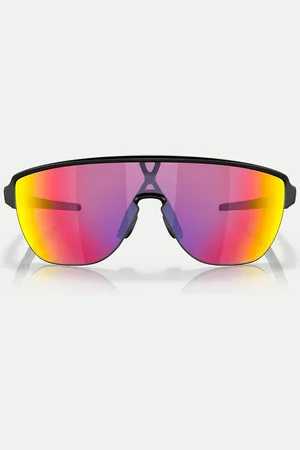 Oakley Corridor shield sunglasses with violet mirrored lens in matte