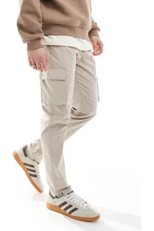 Only & Sons Tapered tech cargo in stone