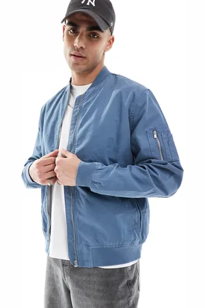 New Look Canvas bomber jacket in