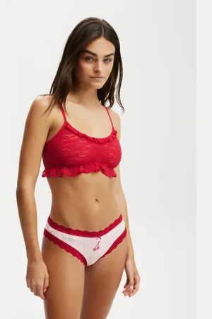 Cotton On Stretch lace scoop bralette in