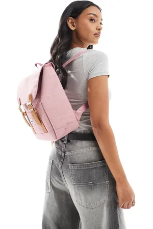 Herschel Retreat mini backpack in with tan straps