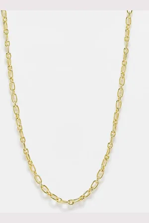 Pieces® 18k plated chain necklace in