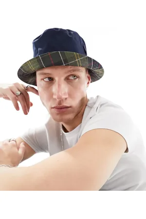 Barbour Reversible bucket hat in /tartan