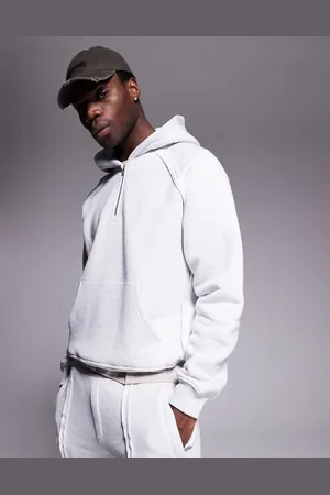 The Couture Club Co-ord raw seam logo hoodie in marl