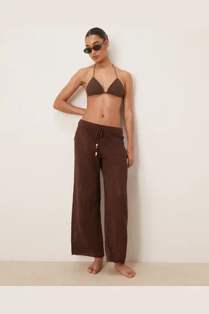 Abercrombie & Fitch Swim sheer knitted trouser in