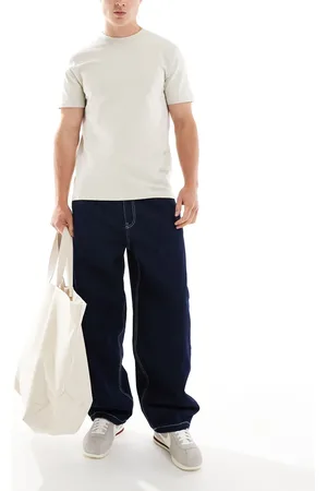 Bershka Skater fit jeans in indigo