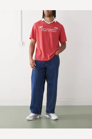 Obey Bigwig baggy jeans in stone wash indigo