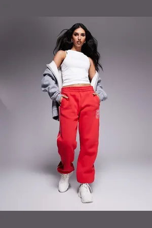 Nike Fleece medium rise joggers in