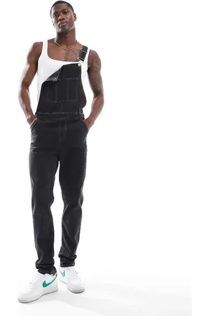 ASOS Skinny fit denim dungaree in