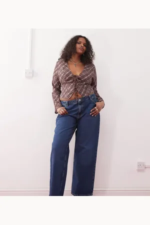 Noisy May Alexa straight fit jeans in dark wash