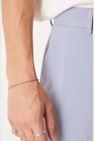 ASOS Sterling rope chain bracelet in
