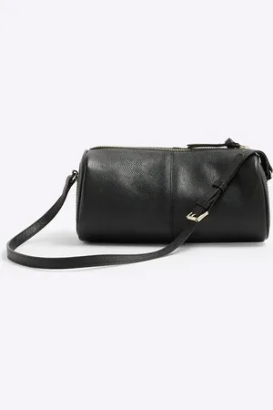 River Island Leather shoulder bag in