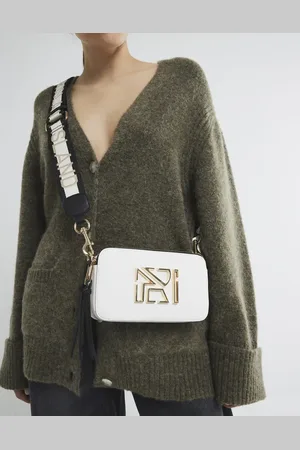 River Island Faux leather cross body bag in