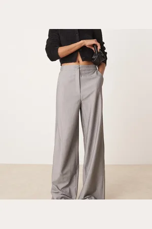 ASOS Tall tailored relaxed straight leg trousers in