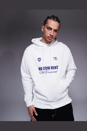 ASOS Oversized hoodie with prints in
