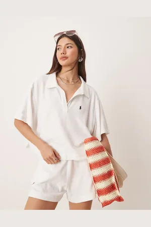 Ralph Lauren Polo terry towling short set in