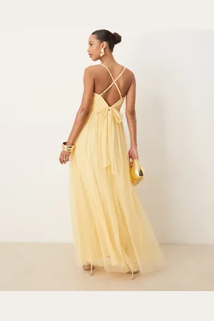 ANAYA Cami maxi dress in pale